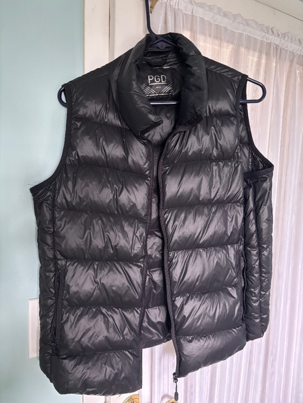 PGD Down Puffer Vest - Black